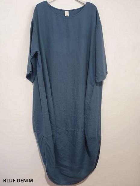 Montaigne Linen Scallop Dress - 23 colours - Va Voom & Co