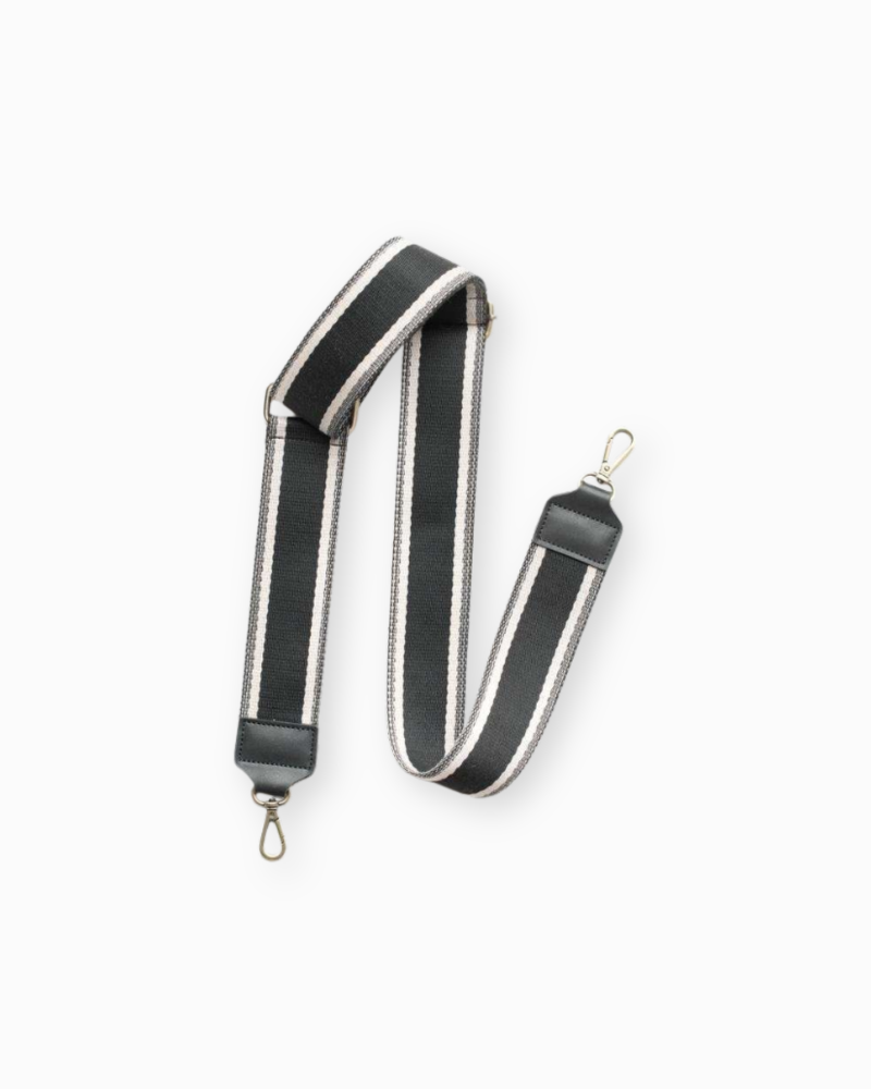 Juju & co Leather Detail Classic Bag Strap - 3 colours