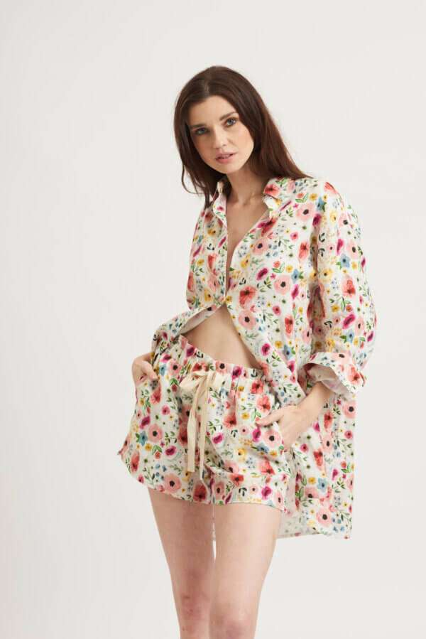 Shirty Floral Shorts
