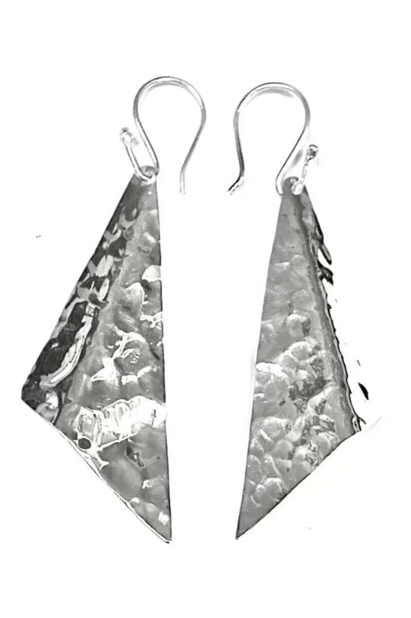 Ironclay Pyramid earrings