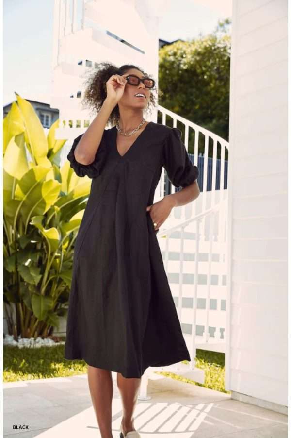 LJC Designs Charlotte Dress Black