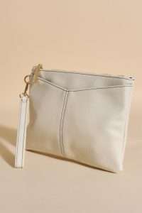 Adorne Savina Croc Structured Clutch in Camel AVD1751 main image 0