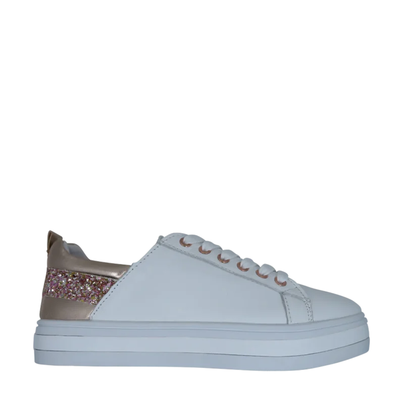 Alfie & Evie Piper Sneakers White Rose Gold