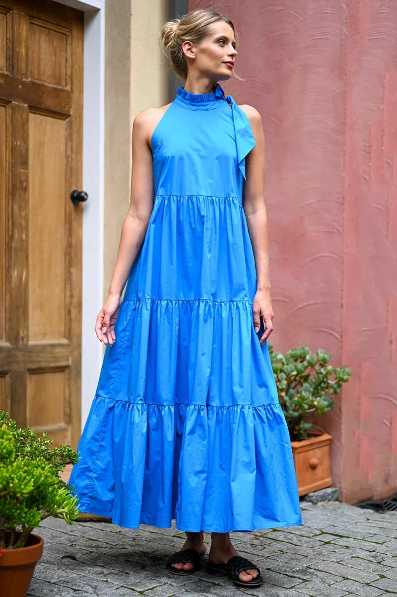 Wyatt Wylde Helena Dress Blue