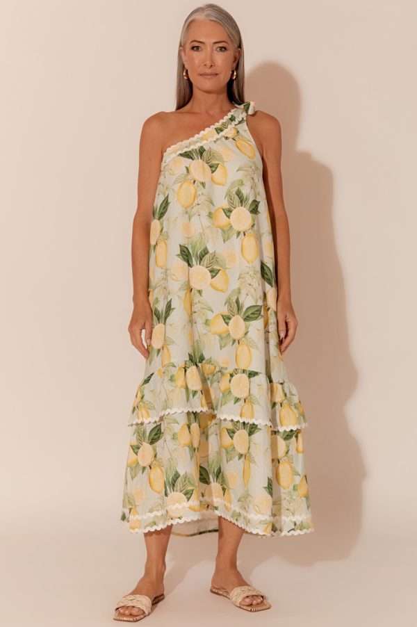 Adorne Frida Lemon Dress