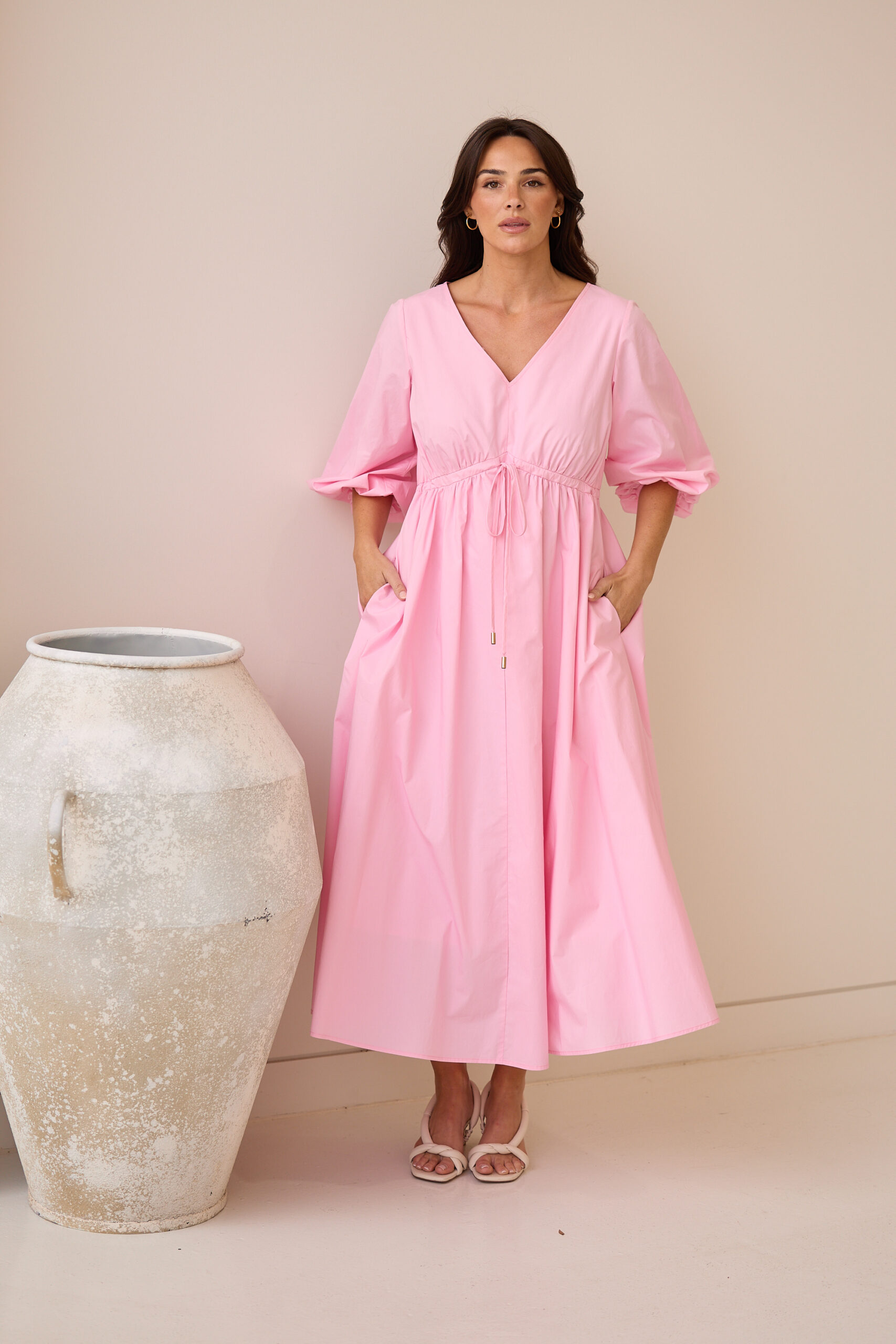 Brave & True Daylight Dress - Pink - Image 5