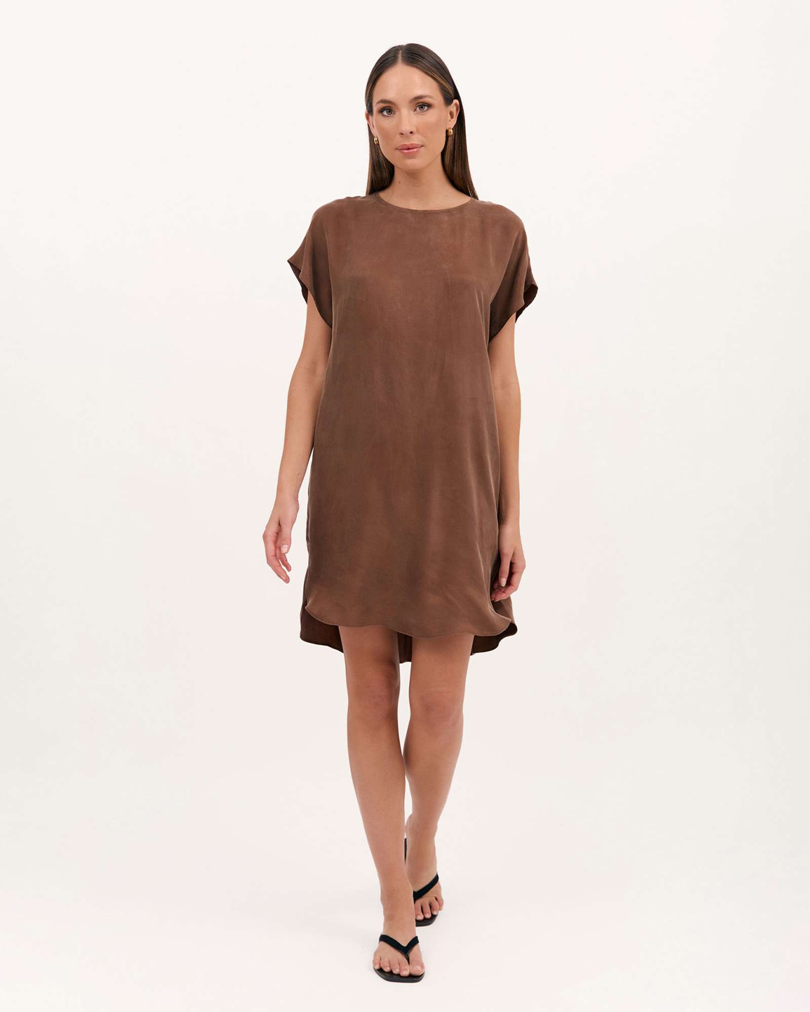 Adorne Joy Cupro Dress - 2 colours