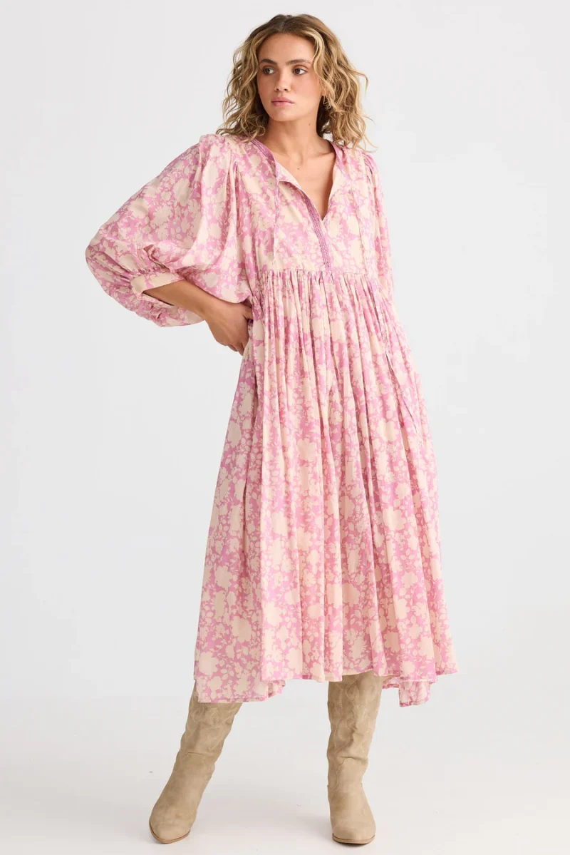 Talisman Wisteria Dress Meadow Muse