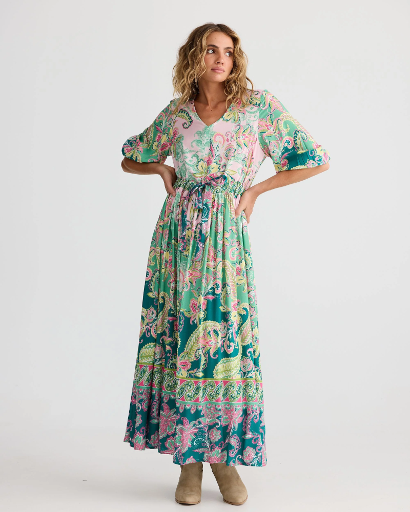 Talisman Isabella Maxi Dress Paisley Dream