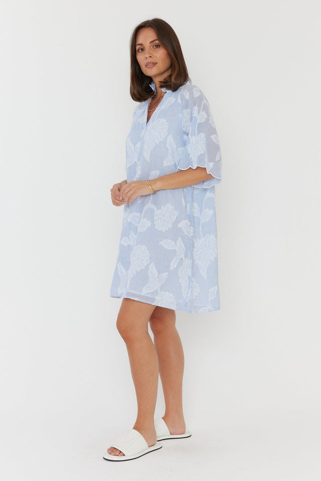 Alexandra Oakland Dress - Blue - Image 6
