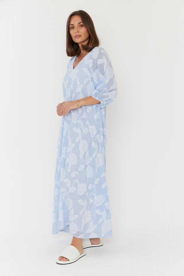 Alexandra Oliviera Dress - Blue - Image 6