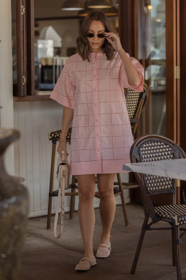 Alexandra Nova Dress - Light Pink - Image 10