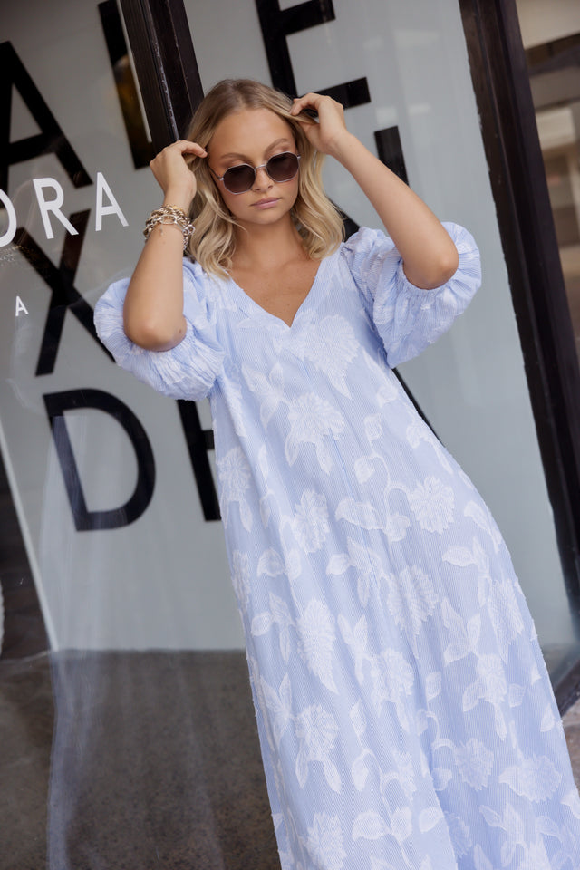 Alexandra Oliviera Dress - Blue - Image 9