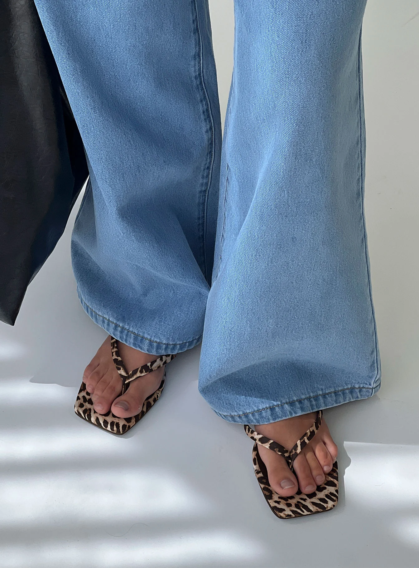 Billini Tove Sandals Leopard Satin - Image 6