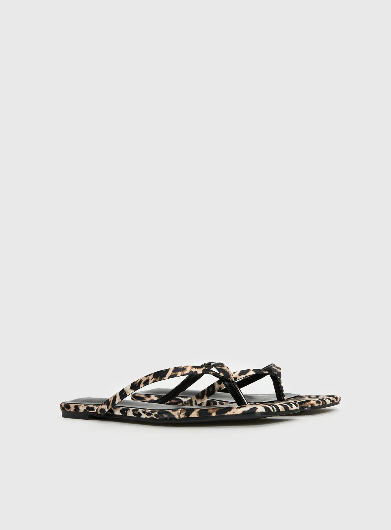 Billini Tove Sandals Leopard Satin - Image 3