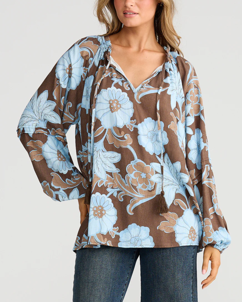 Talisman Billy Ray Top – Chocolate Ibiza