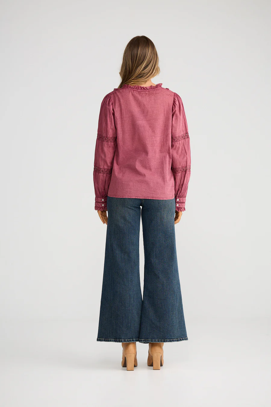 Talisman Gloria Top – Burgundy - Image 6